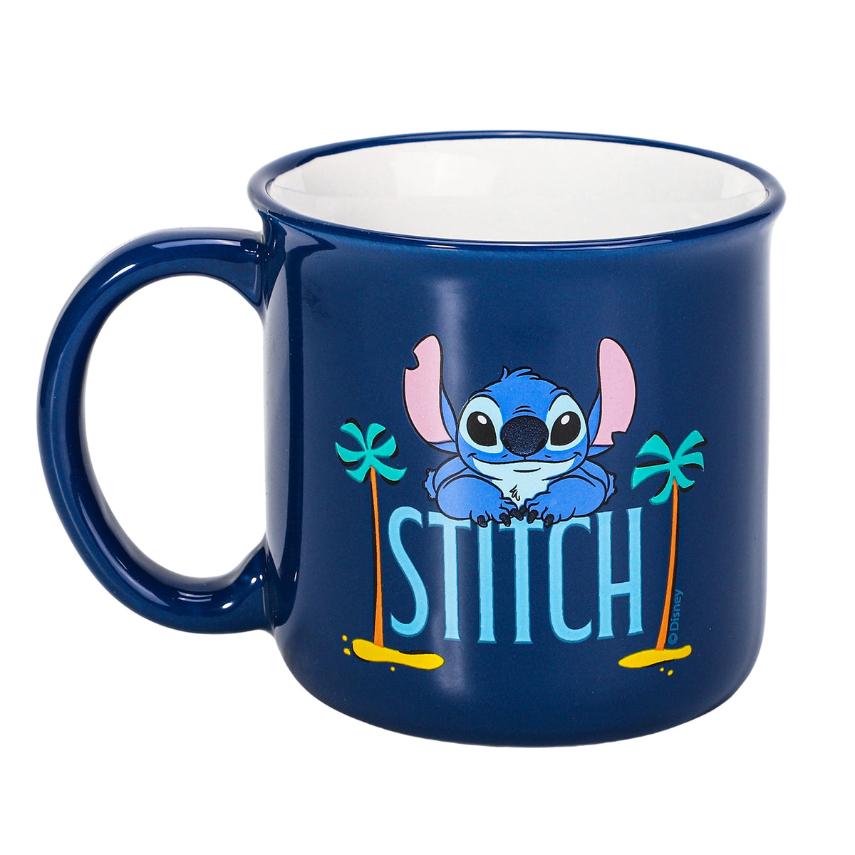 Disney Lilo & Stitch 14oz Ceramic Mug – Greetings from Hawaii 410ml Coffee Cup, Dishwasher & Microwave Safe, Officially Licensed Gift for Kids & Adults