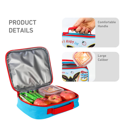 Bing Kids Insulated Lunch Bag with Carry Handle - 100% BPA Free