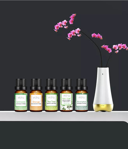 Elora 10ml Essential Oil - 100% Pure Natural Essential Oils for Diffuser, Humidifier, Aromatherapy, Sleep and Relaxation (10ml, Anti Viral (Ravensara, Tea Tree & Cedarwood Blend))