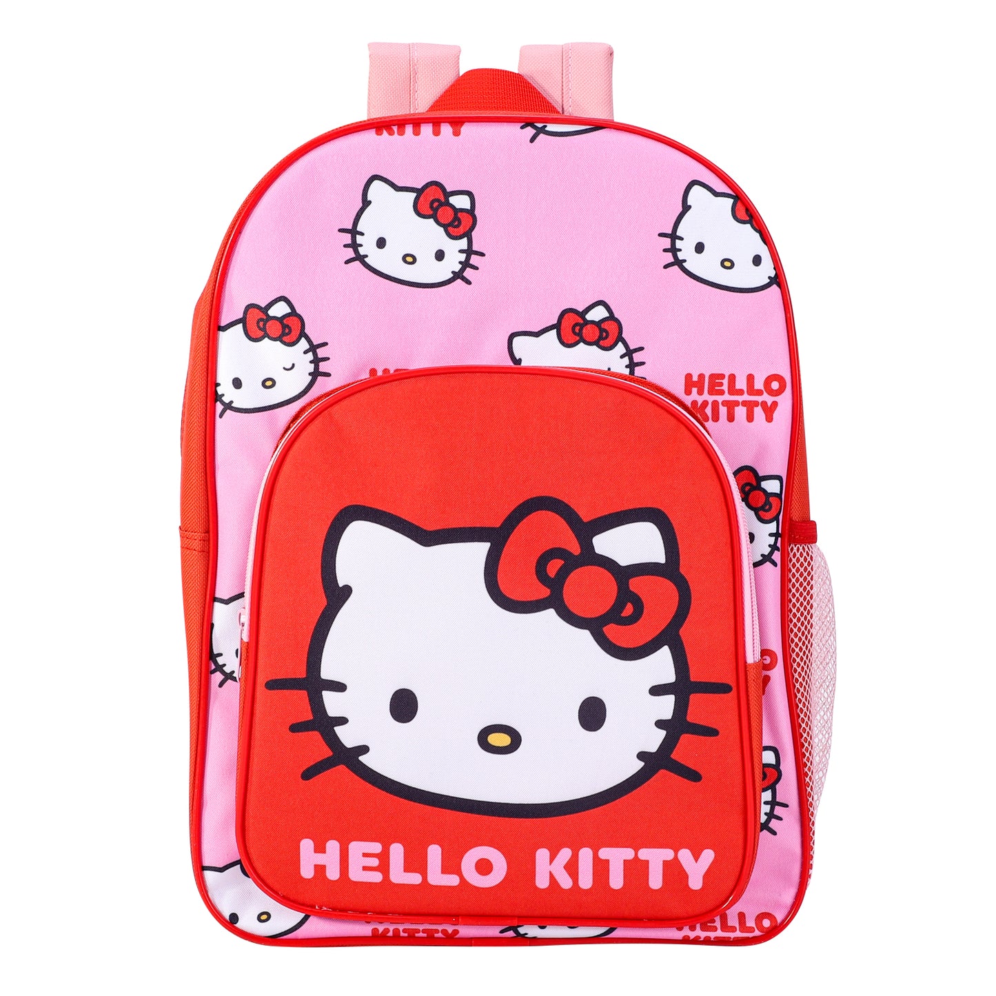 Hello Kitty Childrens Backpack Bag Boys Girls with side mesh pocket
