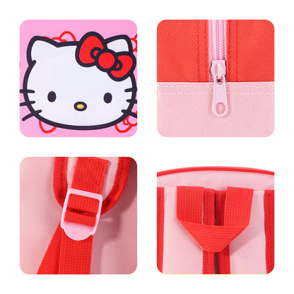 Hello Kitty Kids Childrens Premium Backpack School Rucksack Travel Bag Boys Girls with side mesh pocket
