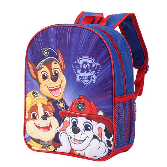 Paw Patrol Kids Childrens Backpack School Rucksack Travel Bag Boys Girls with side mesh pocket