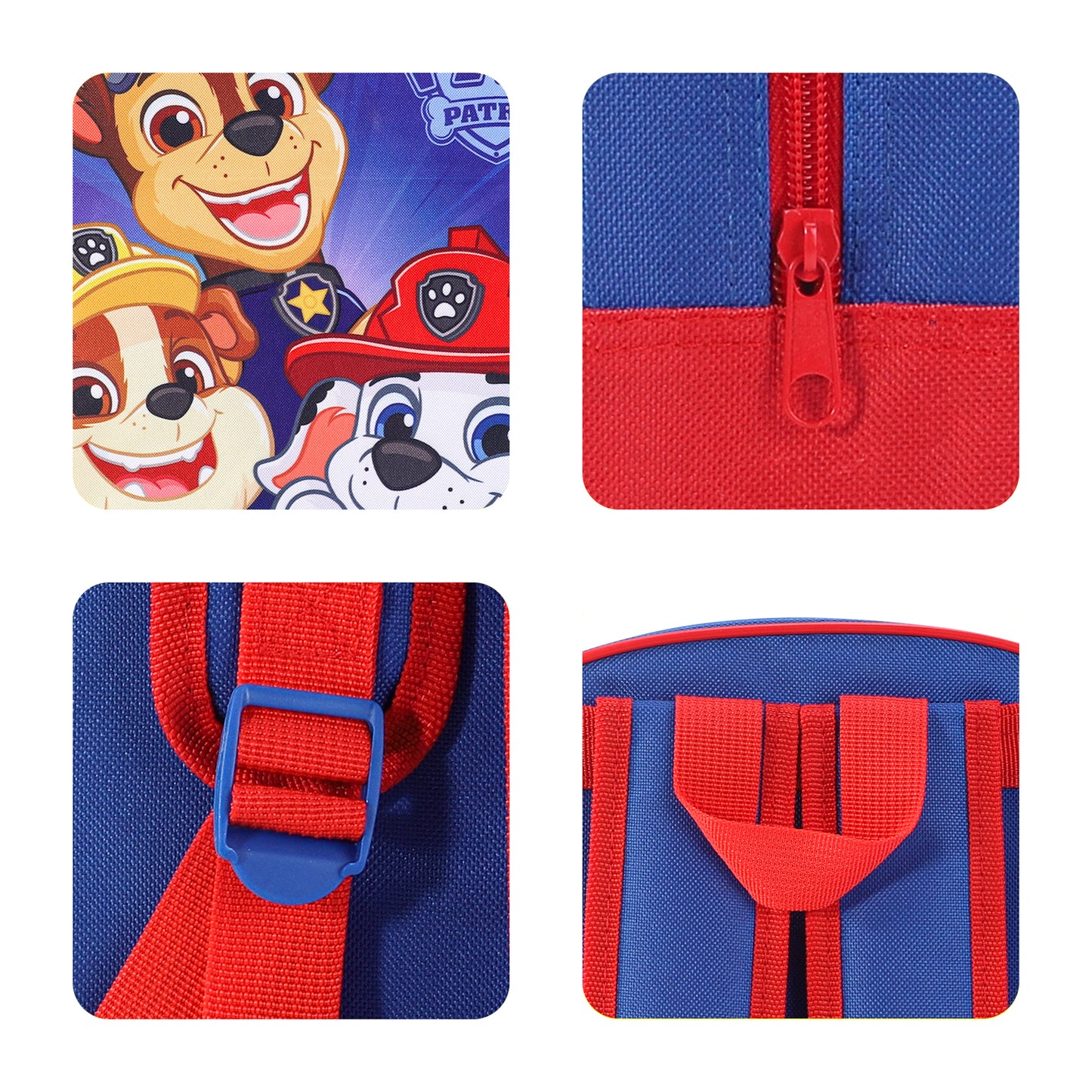 Paw Patrol Kids Childrens Backpack School Rucksack Travel Bag Boys Girls with side mesh pocket