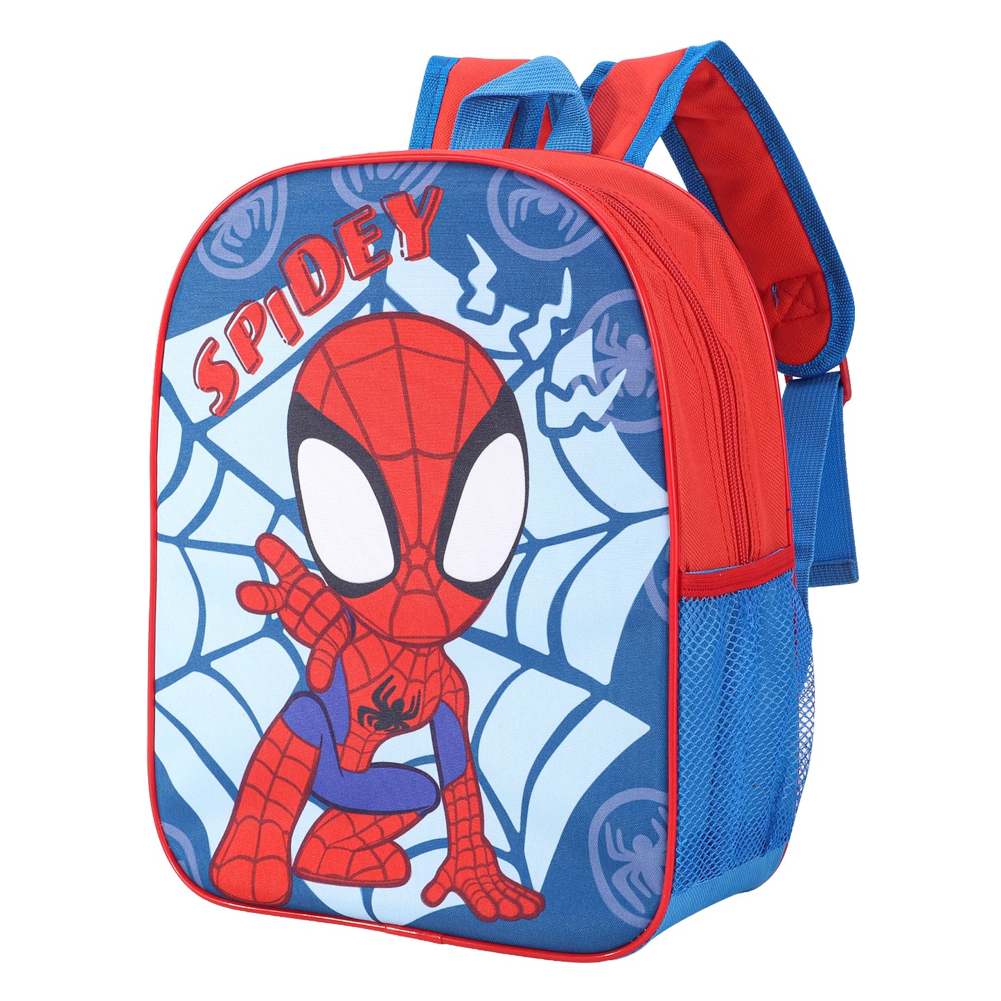Marvel Spidey Kids Childrens Backpack School Rucksack Travel Bag Boys Girls with side mesh pocket