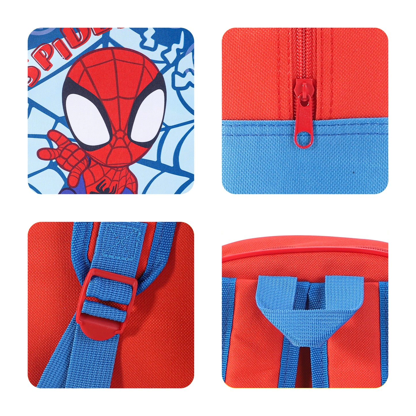 Marvel Spidey Kids Childrens Backpack School Rucksack Travel Bag Boys Girls with side mesh pocket