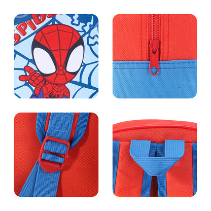 Marvel Spidey Kids Childrens Backpack School Rucksack Travel Bag Boys Girls with side mesh pocket