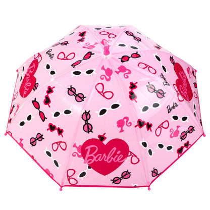 Barbie Dome Umbrella for Kids Childrens Boys Girls Brolly with Safety Opening