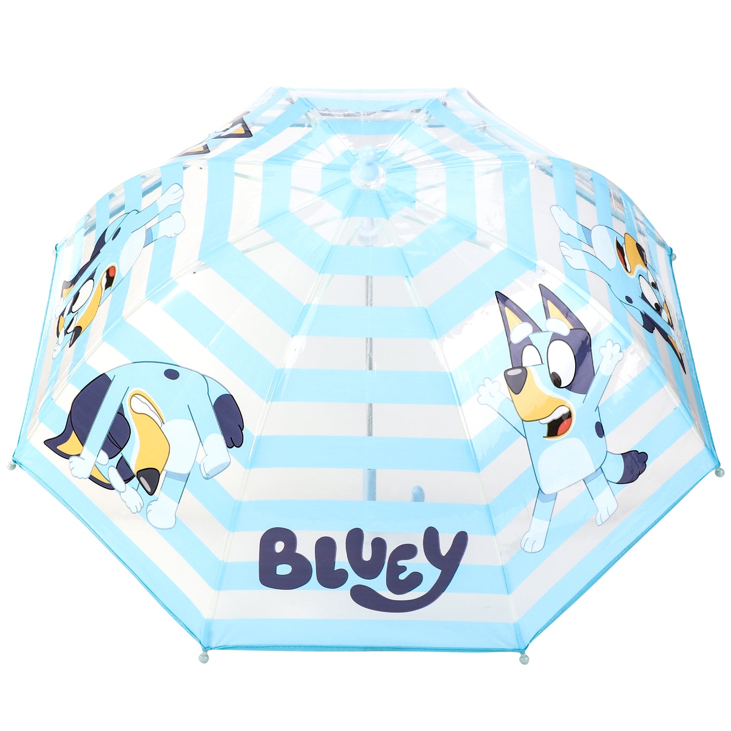 Bluey Dome Umbrella for Kids Childrens Boys Girls Brolly with Safety Opening