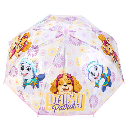 Paw Patrol Girl Dome Umbrella for Kids Childrens Boys Girls Brolly with Safety Opening