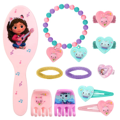 Gabby's Dollhouse 11pcs Girls Kids Hair Accessories Beauty Set