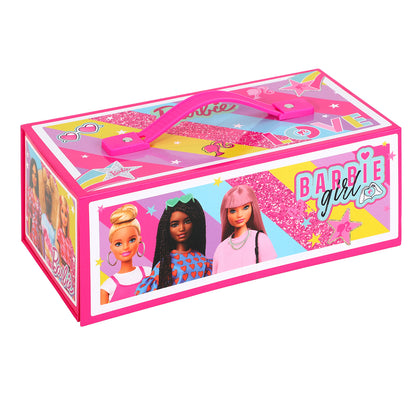 Barbie Kids 34pc Colouring Art Stationery Travel Set for Children