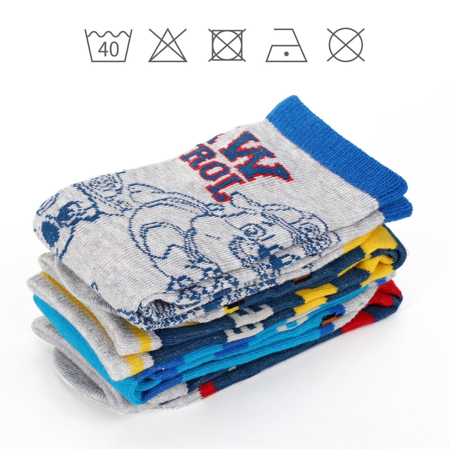 Paw Patrol Boy 4 Pair Ankle Cotton Socks for Kids Packed in Round Piggy Bank Plastic Cylinder (UK, Age, 3-6 Years, Regular)
