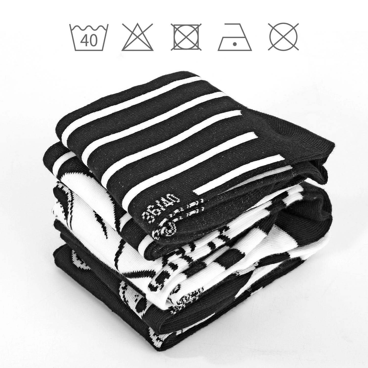Disney The Nightmare Before Christmas 3 Pair Unisex Novelty Calf Length Socks
