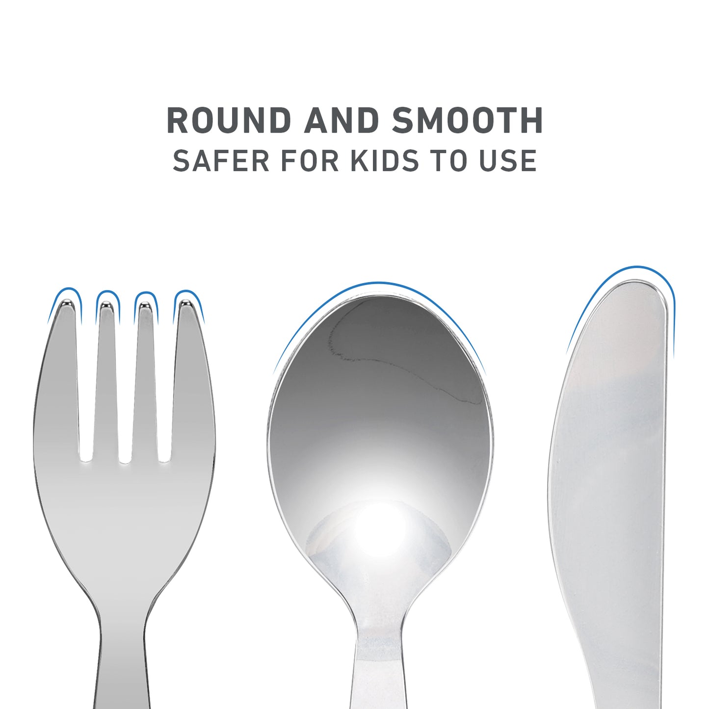Bluey Children's Kids 3pcs Cutlery Set