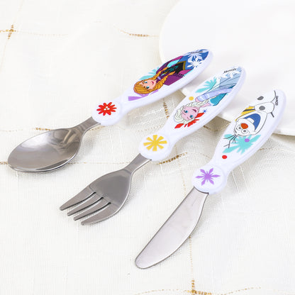 Frozen Children's Kids 3pcs Cutlery Set