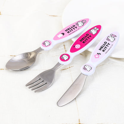 Hello Kitty Children's Kids 3pcs Cutlery Set