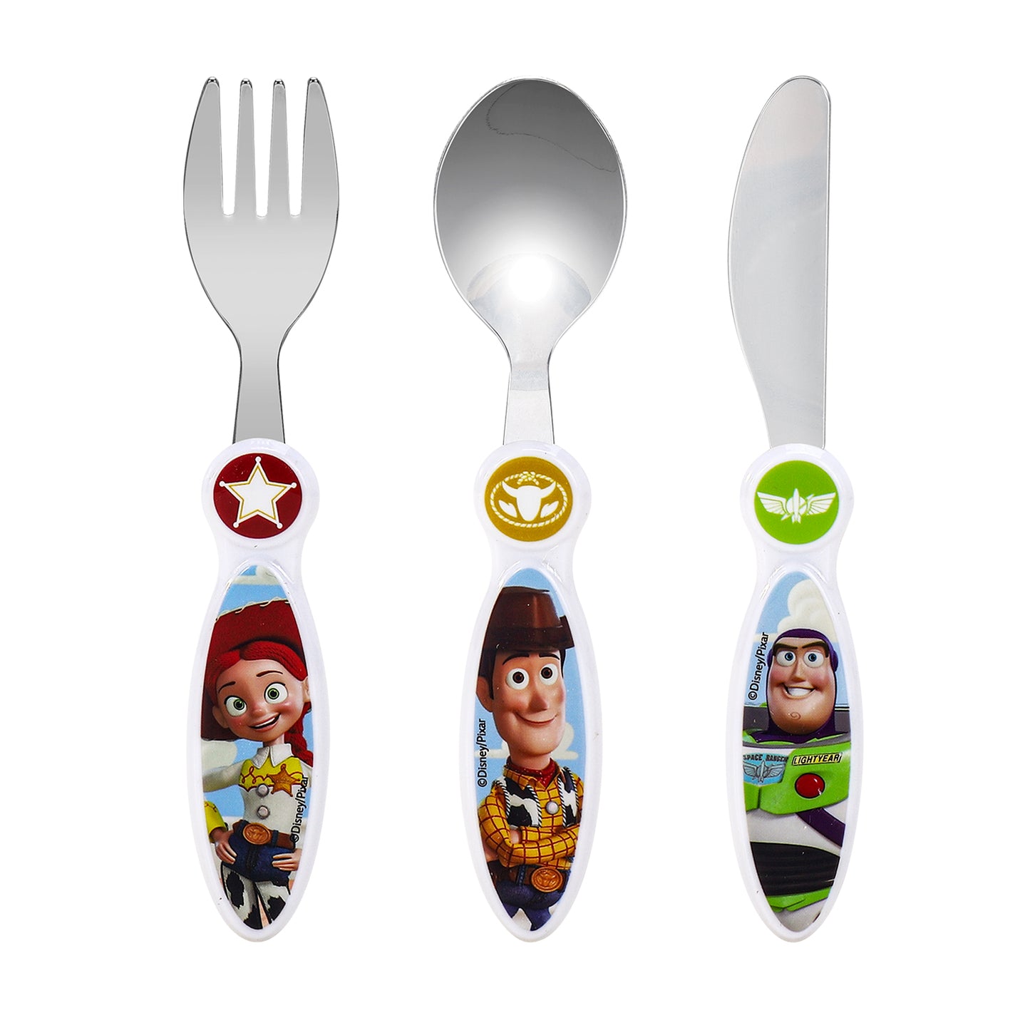 Toy Story Children's Kids 3pcs Cutlery Set - Knife/Fork/Spoon