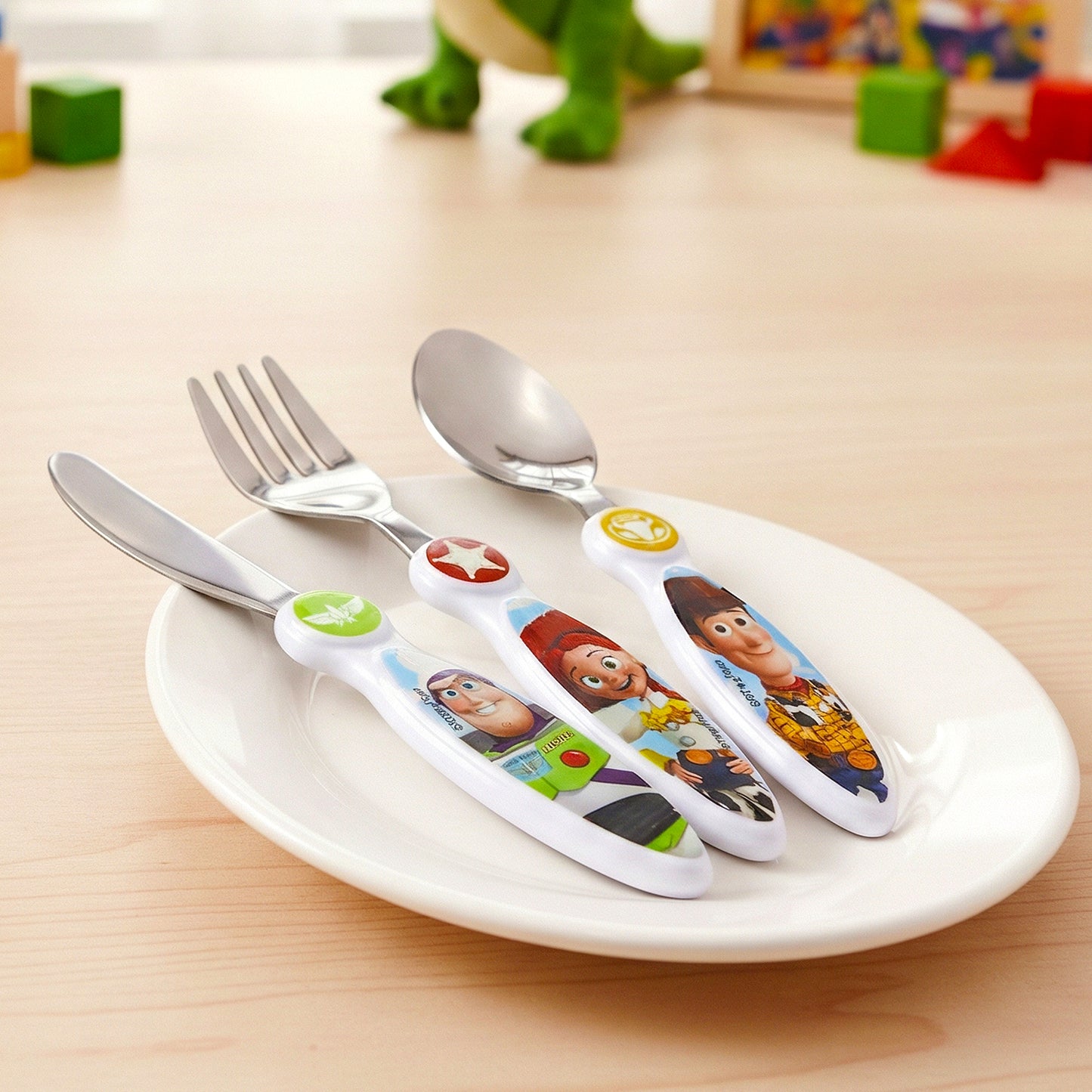 Toy Story Children's Kids 3pcs Cutlery Set - Knife/Fork/Spoon