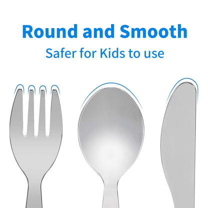 Dinosaurs Children's Kids 3pcs Cutlery Set