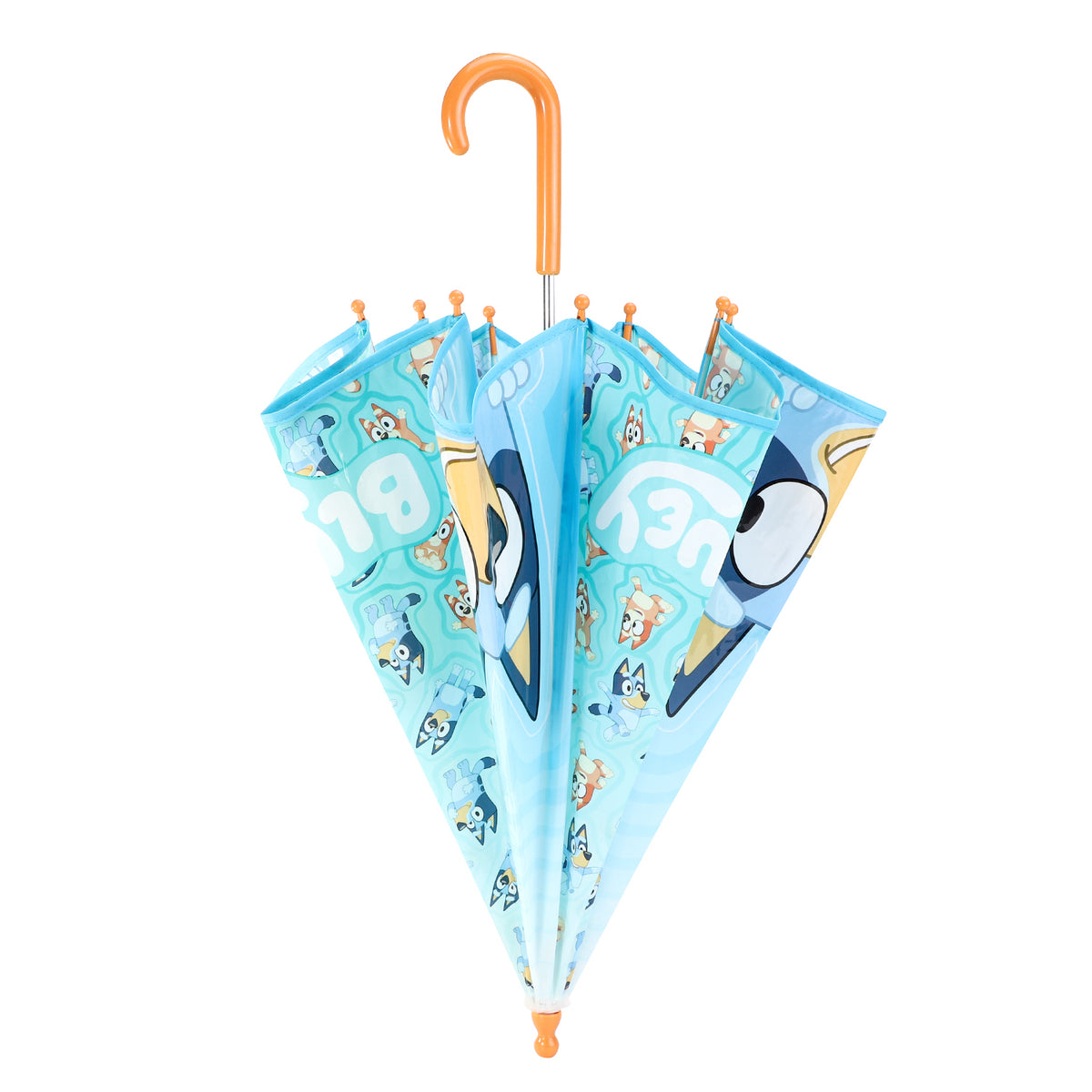 Bluey Dome Umbrella for Kids Childrens Boys Girls Brolly with Safety Opening