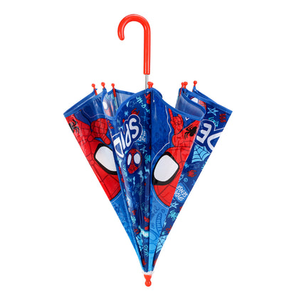 Marvel Spidey Kids Clear Dome Transparent Umbrella
