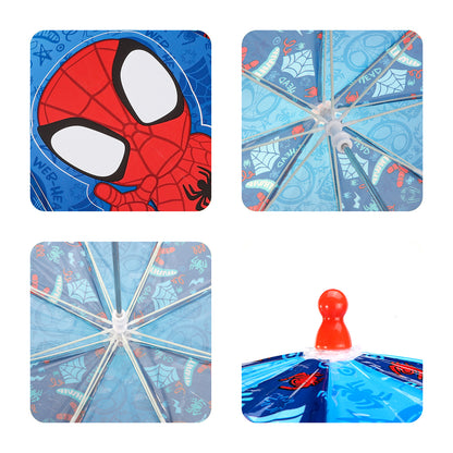 Marvel Spidey Kids Clear Dome Transparent Umbrella
