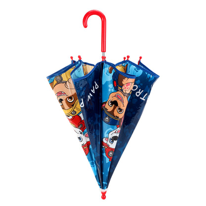 Paw Patrol Dome Umbrella for Kids Childrens Boys Girls Brolly with Safety Opening