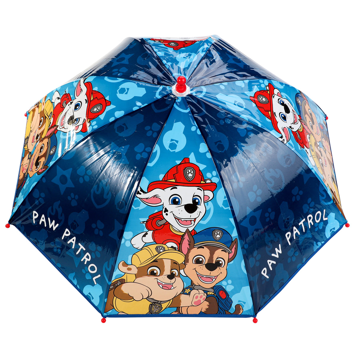 Paw Patrol Dome Umbrella for Kids Childrens Boys Girls Brolly with Safety Opening