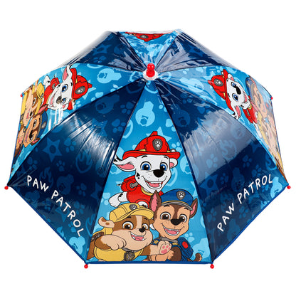 Paw Patrol Dome Umbrella for Kids Childrens Boys Girls Brolly with Safety Opening