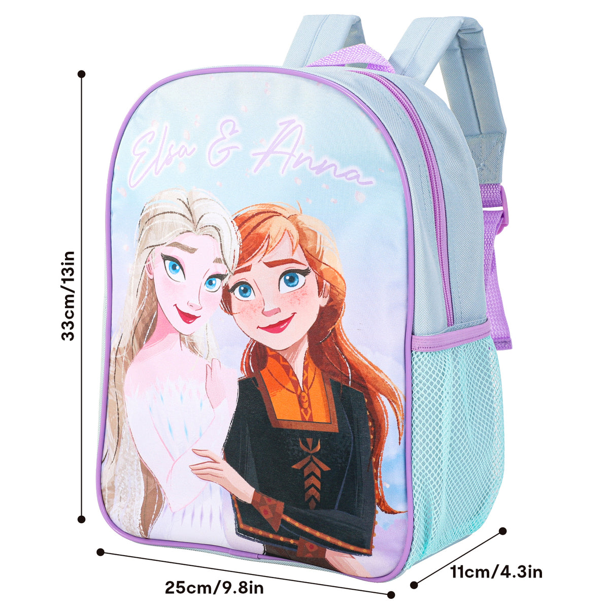 Frozen Kids Backpack, Lightweight School & Travel Bag for Boys & Girls