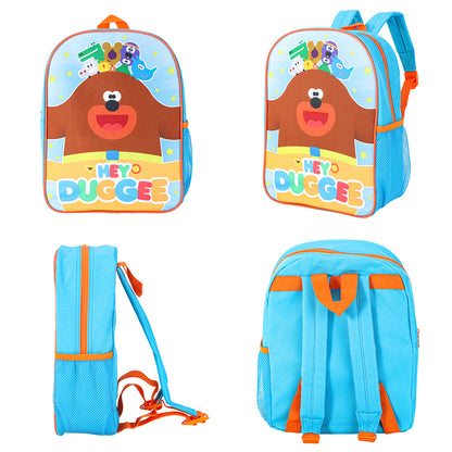 Hey Duggee Kids Backpack, Lightweight School & Travel Bag for Boys & Girls