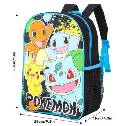 Pokémon Kids Backpack, Lightweight School & Travel Bag for Boys & Girls