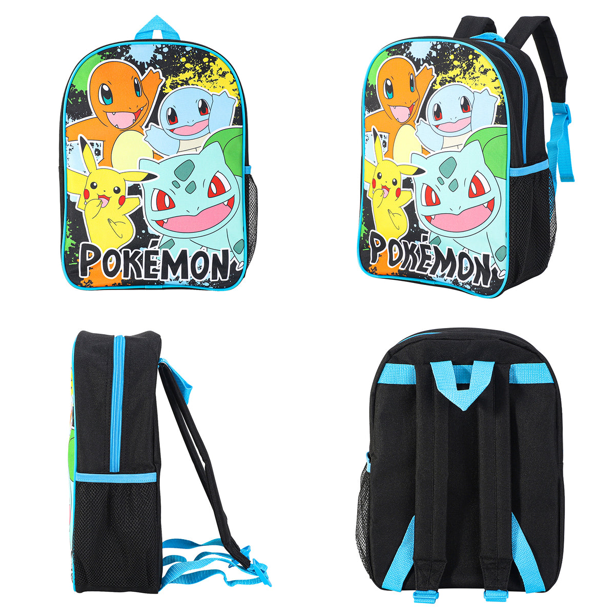 Pokémon Kids Backpack, Lightweight School & Travel Bag for Boys & Girls