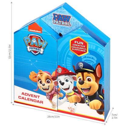 Paw Patrol Calendar Creative Art & Craft Stationery Set Kids Children Xmas Christmas Countdown Fun