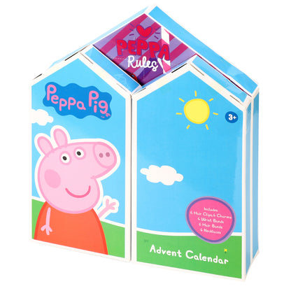 Peppa Pig Calendar Kids Jewellery Hair Set Children Xmas Christmas Countdown Fun