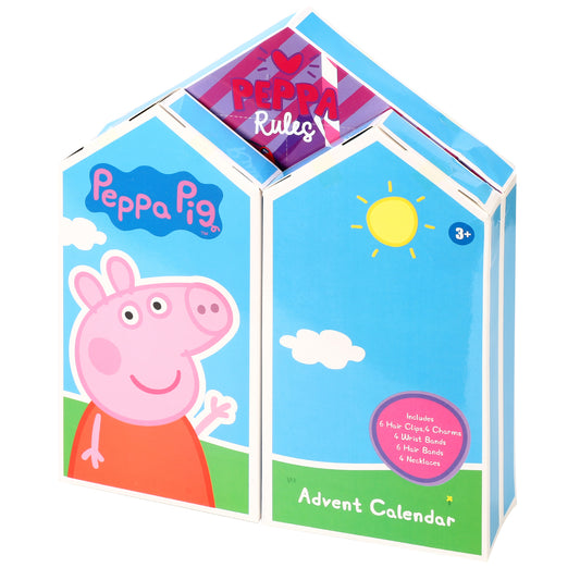 Peppa Pig Calendar Kids Jewellery Hair Set Children Xmas Christmas Countdown Fun