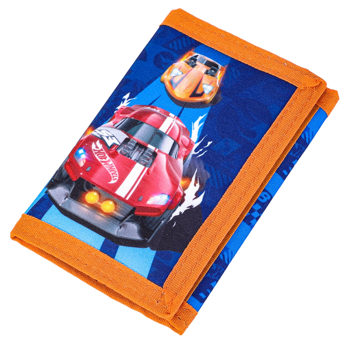 Hot Wheels Kids Trifold Wallet – Bluey & Bingo Wallet with Hook & Loop Closure