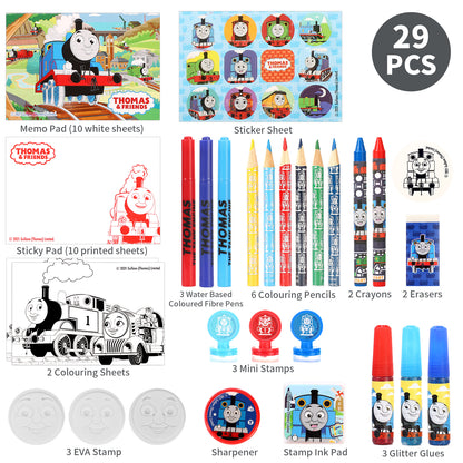 Thomas the Tank Engine Calendar Creative Art & Craft Stationery Set Kids Children Xmas Christmas Countdown Fun
