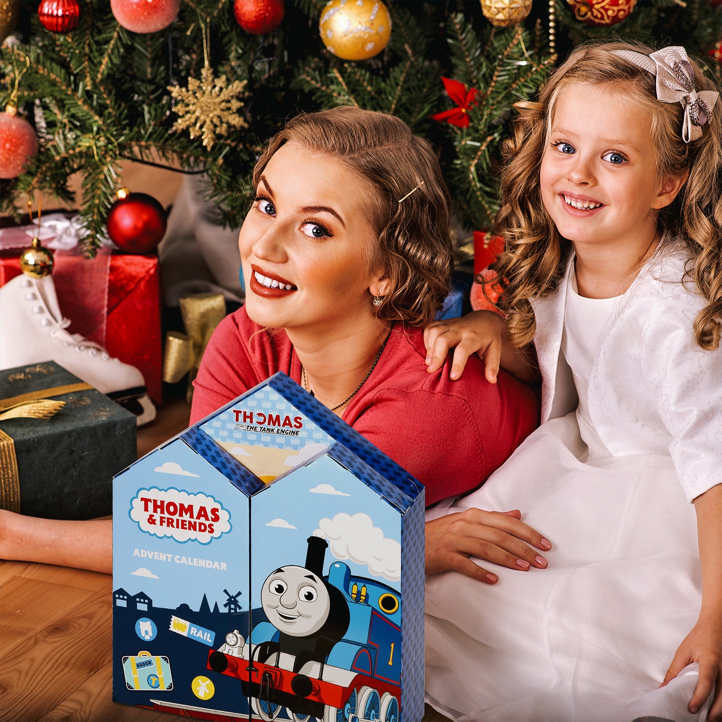 Thomas the Tank Engine Calendar Creative Art & Craft Stationery Set Kids Children Xmas Christmas Countdown Fun