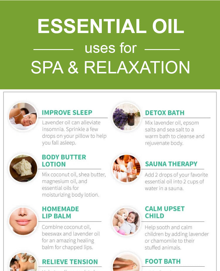 Elora 10ml Vanilla Essential Oil - 100% Pure Natural Essential Oils for Diffuser, Humidifier, Aromatherapy, Sleep and Relaxation