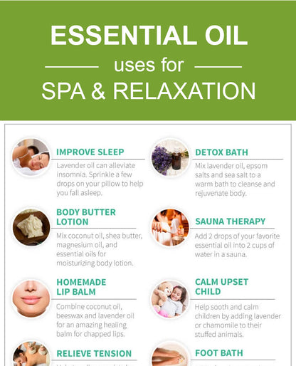 Elora 10ml Vanilla Essential Oil - 100% Pure Natural Essential Oils for Diffuser, Humidifier, Aromatherapy, Sleep and Relaxation