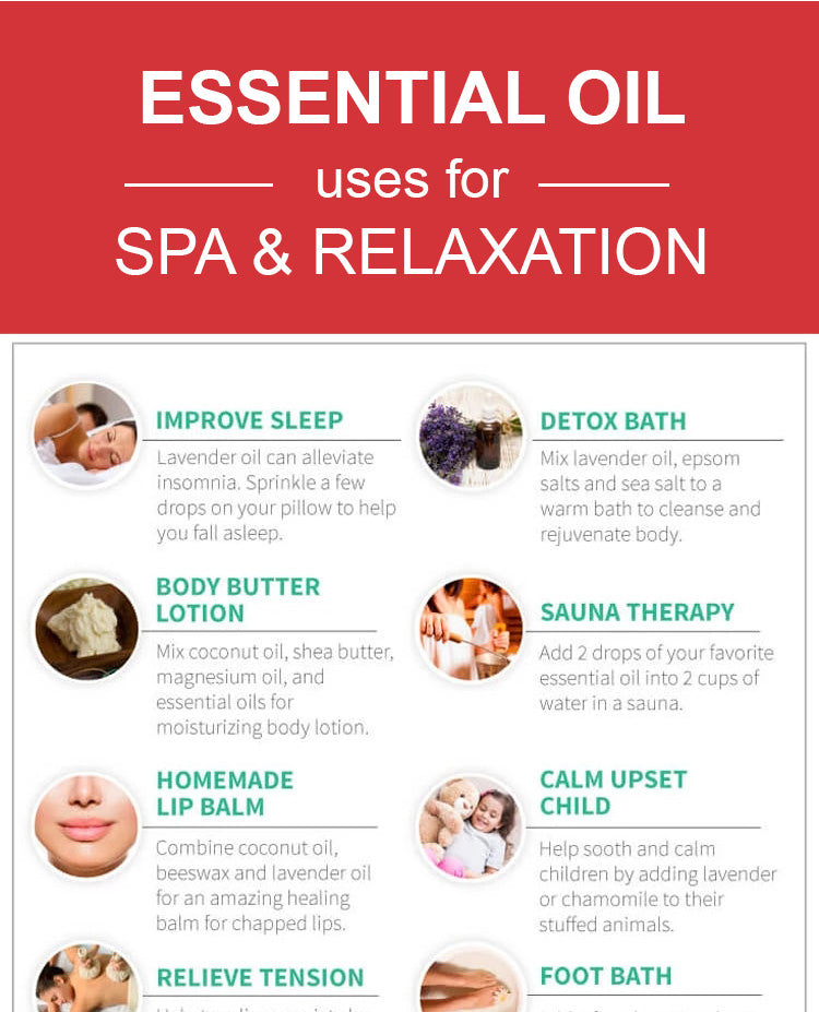Elora Rose Essential Oil 10ml - 100% Pure Natural Essential Diffuser Oils