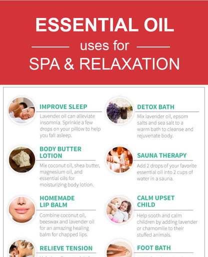 Elora Rose Essential Oil 10ml - 100% Pure Natural Essential Diffuser Oils