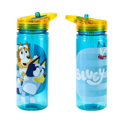 Bluey 580ml Water Bottle for Kids School Drinks Bottle Made of Durable Tritan Reusable BPA Free