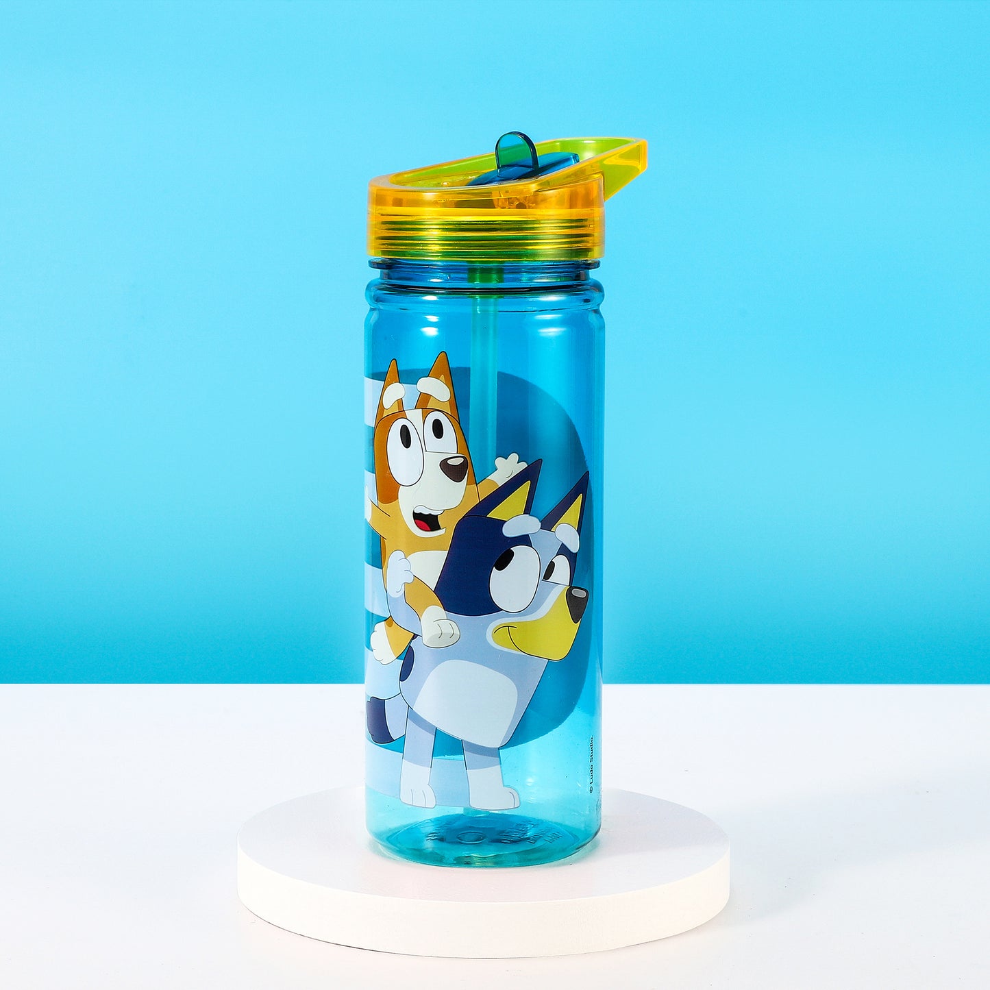 Bluey 580ml Water Bottle for Kids School Drinks Bottle Made of Durable Tritan Reusable BPA Free