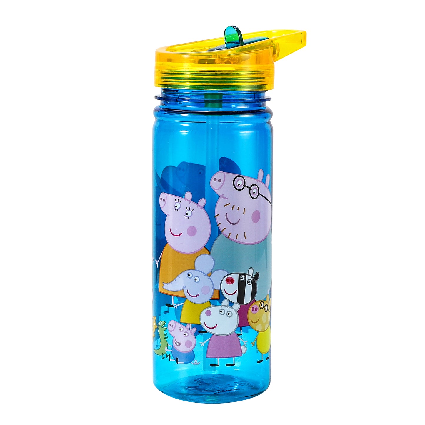 Peppa Pig 580ml Water Bottle for Kids School Drinks Bottle Made of Durable Tritan Reusable BPA Free