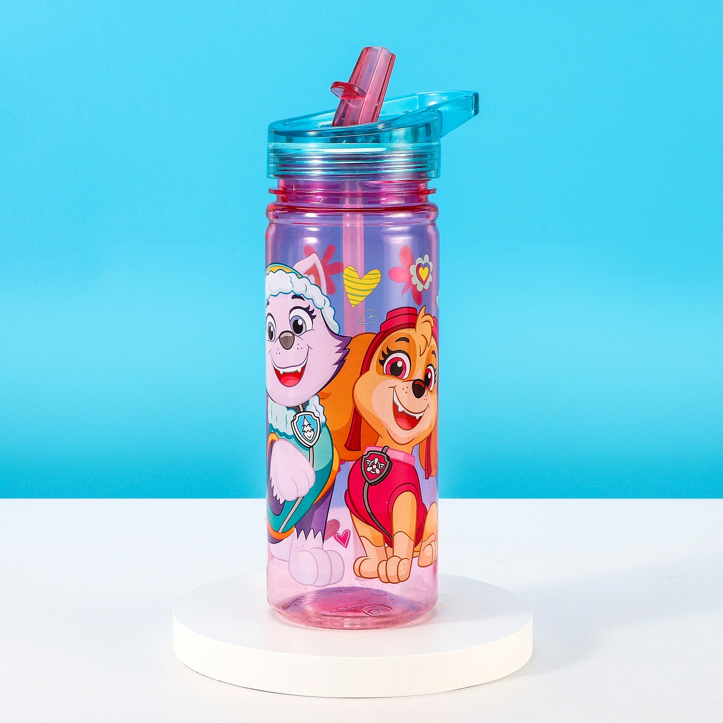 Paw Patrol Girl 580ml Water Bottle for Kids School Drinks Bottle Made of Durable Tritan Reusable BPA Free