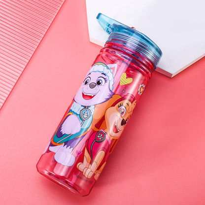 Paw Patrol Girl 580ml Water Bottle for Kids School Drinks Bottle Made of Durable Tritan Reusable BPA Free