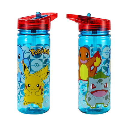 Pokemon 580ml Water Bottle for Kids School Drinks Bottle Made of Durable Tritan Reusable BPA Free