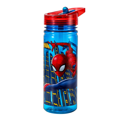 Spiderman 580ml Water Bottle for Kids School Drinks Bottle Made of Durable Tritan Reusable BPA Free